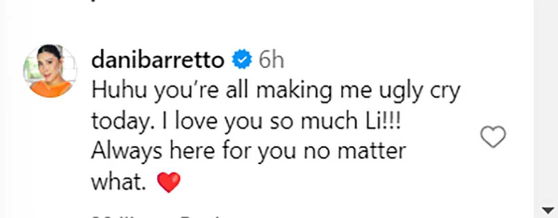 Dani Barretto, naiyak sa birthday greeting ni Leon Dani Barretto, naiyak sa birthday greeting ni Leon
