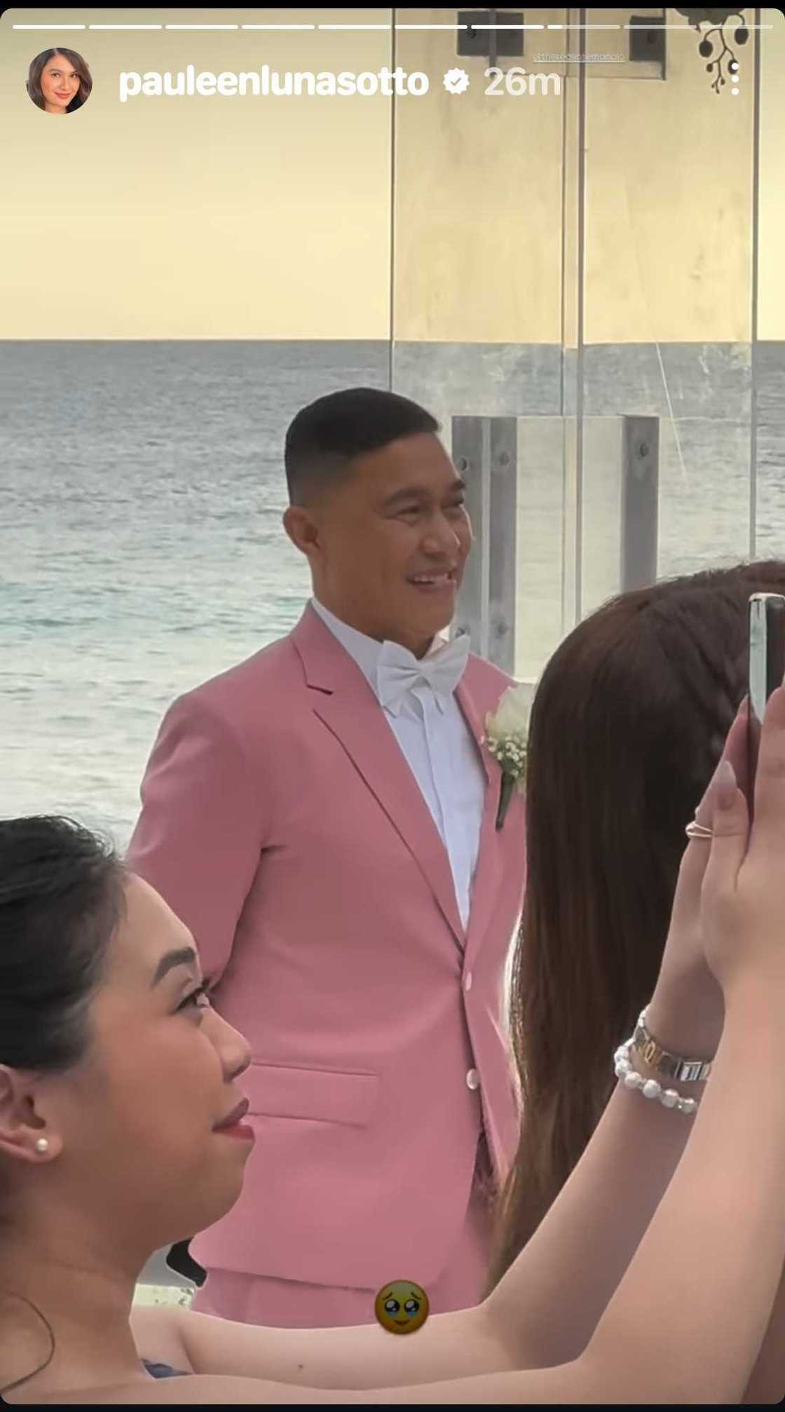 Pauleen Luna, nagbahagi ng ilang pasilip sa kasal nina Jose Manalo, Mergene Maranan Pauleen Luna, nagbahagi ng ilang pasilip sa kasal nina Jose Manalo, Mergene Maranan
