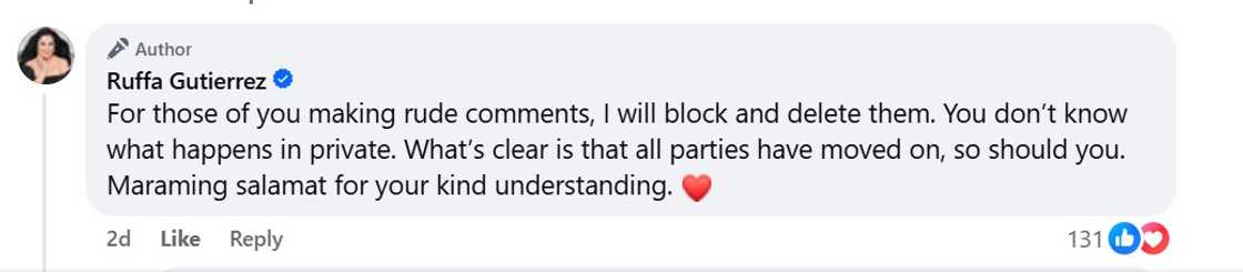 Ruffa Gutierrez defends Barbie Imperial from critics after twin brothers’ birthday dinner