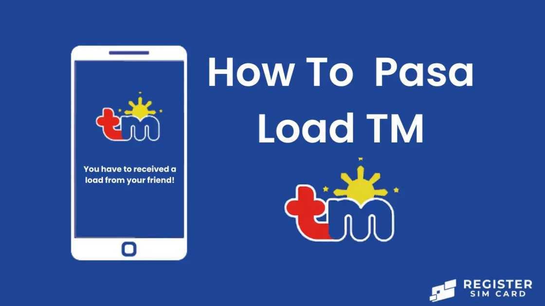 How to Pasaload for TM load