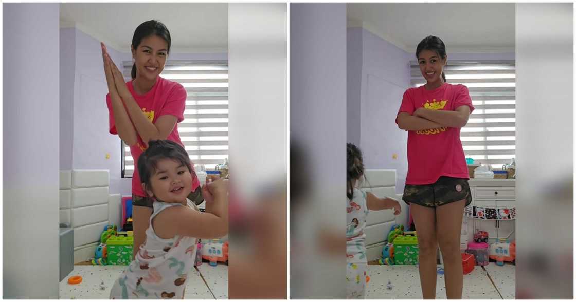 Video ng anak ni Winwyn Marquez na nag-walk out matapos niyang gumiling, viral