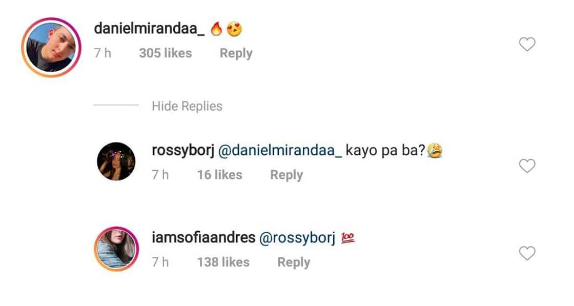 Sofia Andres finally breaks her silence about rumors that she broke up with Daniel Miranda Sofia Andres finally breaks her silence about rumors that she broke up with Daniel Miranda