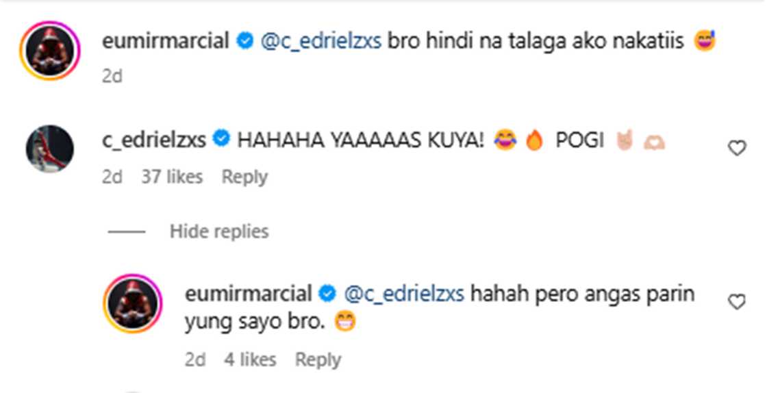 Eumir Marcial/@eumirmarcial on Instagram Eumir Marcial/@eumirmarcial on Instagram