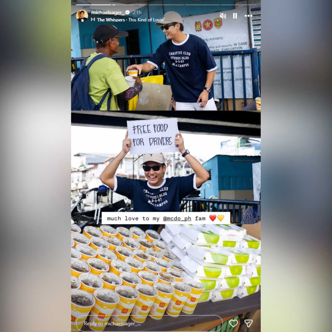 Michael Sager, pinahanga ang marami sa kabutihang ginawa para sa mga jeepney driver
