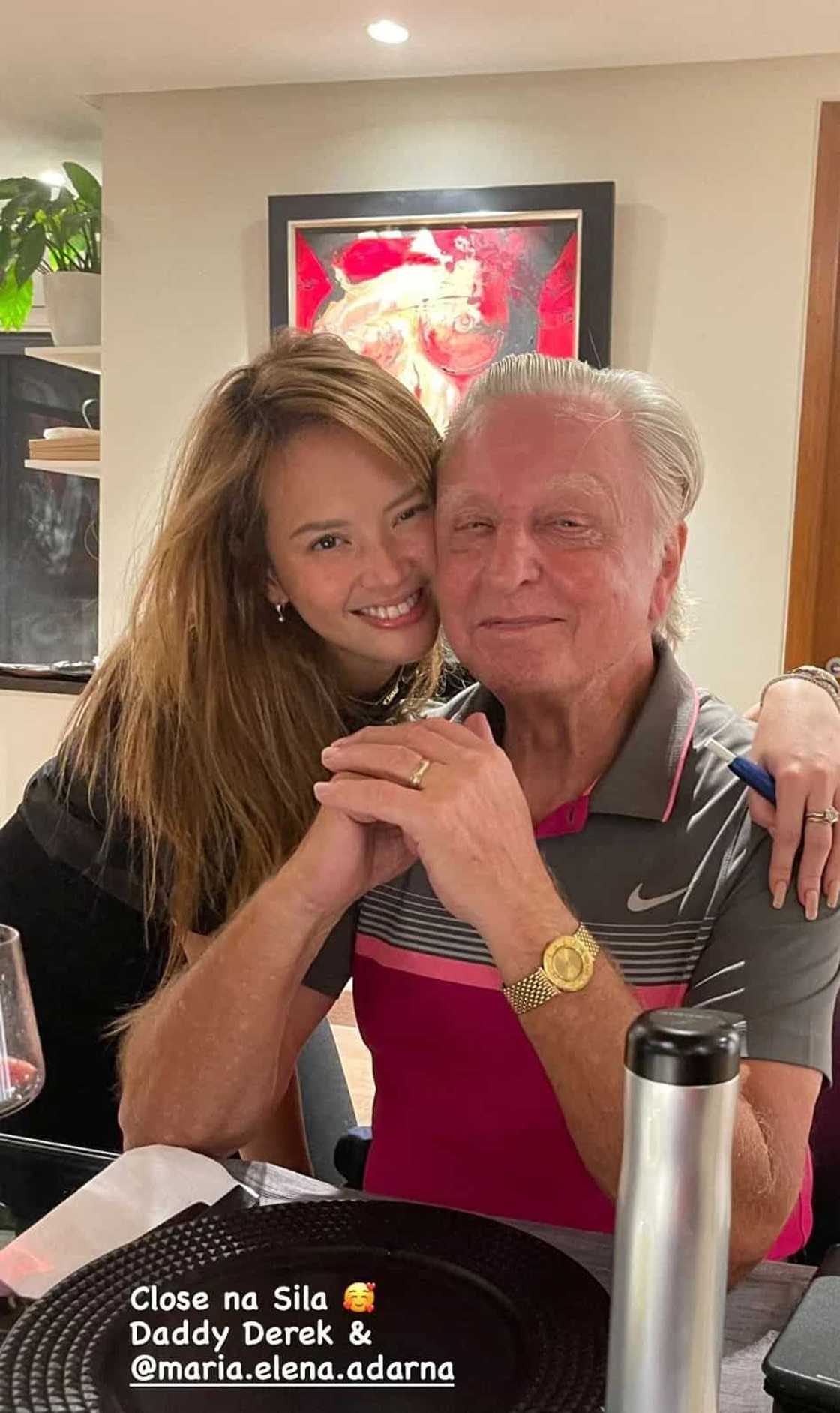 Derek Ramsay praises Ellen Adarna’s behavior when she met his father at a party Derek Ramsay praises Ellen Adarna’s behavior when she met his father at a party