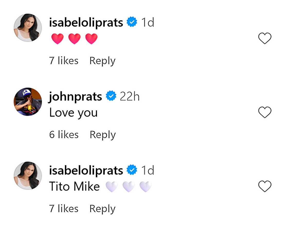 Michael de Mesa posts video from John Prats, Isabel Oli's renewal of vows Michael de Mesa posts video from John Prats, Isabel Oli's renewal of vows
