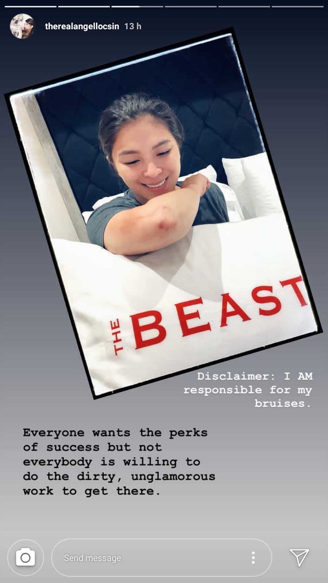 Angel Locsin shares thoughts about getting success Angel Locsin shares thoughts about getting success