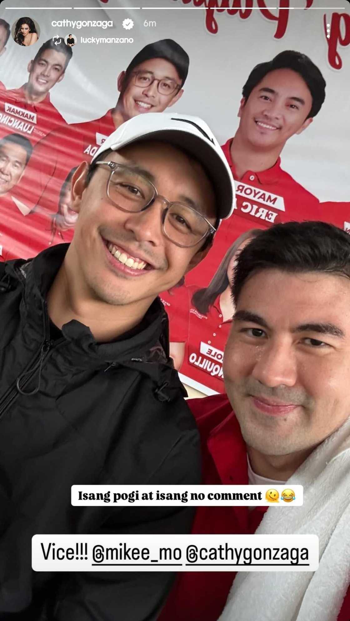 Alex Gonzaga, napa-comment sa picture ni Luis Manzano kasama si Mikee Morada