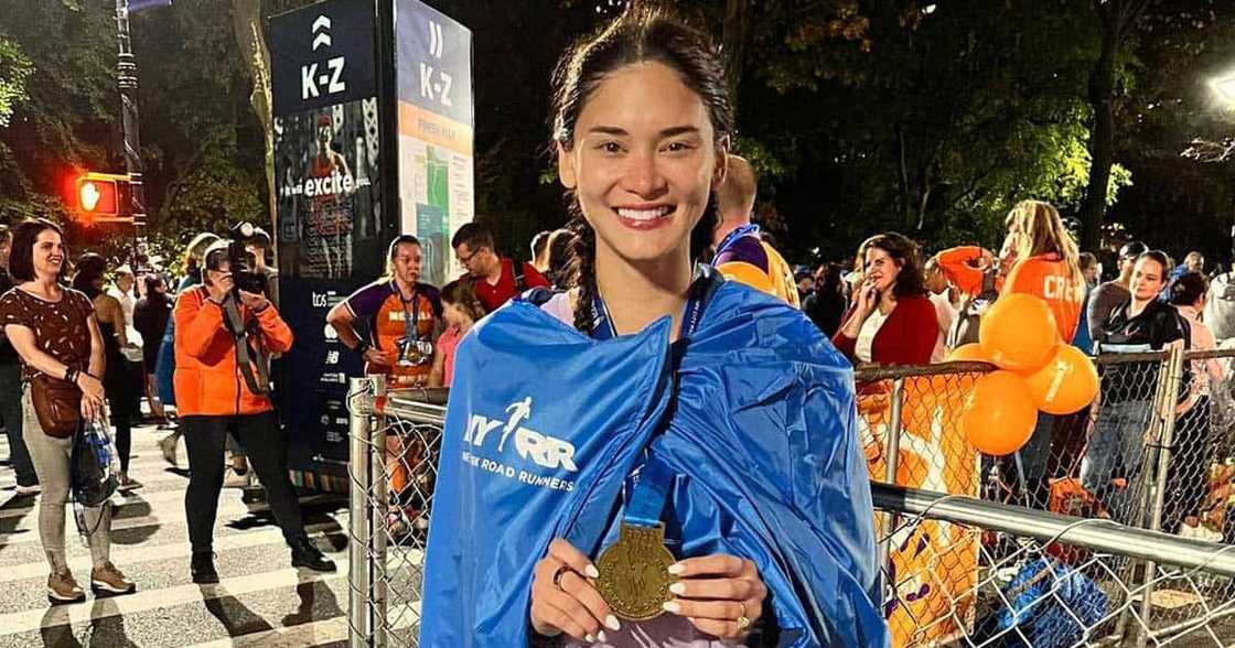 Pia Wurtzbach, shares the "aftermath" of a successful New York marathon