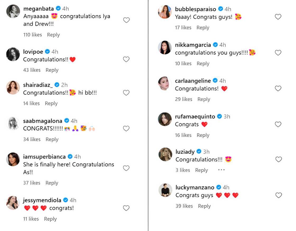 Celebs, nag-react sa pagsilang ni Iya Villania sa 5th baby nila ni Drew Arellano Celebs, nag-react sa pagsilang ni Iya Villania sa 5th baby nila ni Drew Arellano