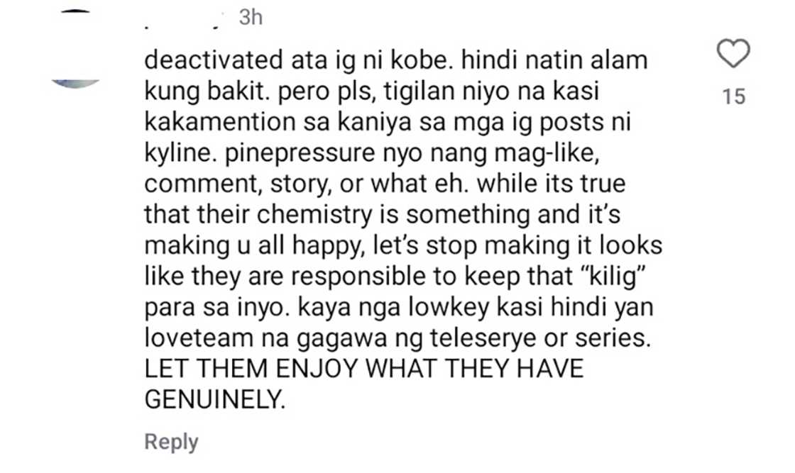 Kobe Paras, usap-usapan matapos mag-deactivate umano ng socmed account Kobe Paras, usap-usapan matapos mag-deactivate umano ng socmed account