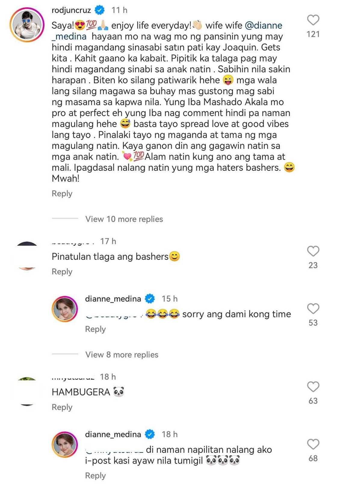 Dianne Medina sa komentong hambugera siya: "Napilitan na lang akong i-post" Dianne Medina sa komentong hambugera siya: "Napilitan na lang akong i-post"