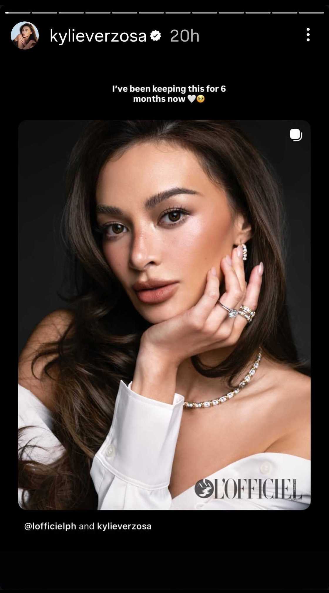 Kylie Verzosa announces engagement to entrepreneur Emil Eriksen