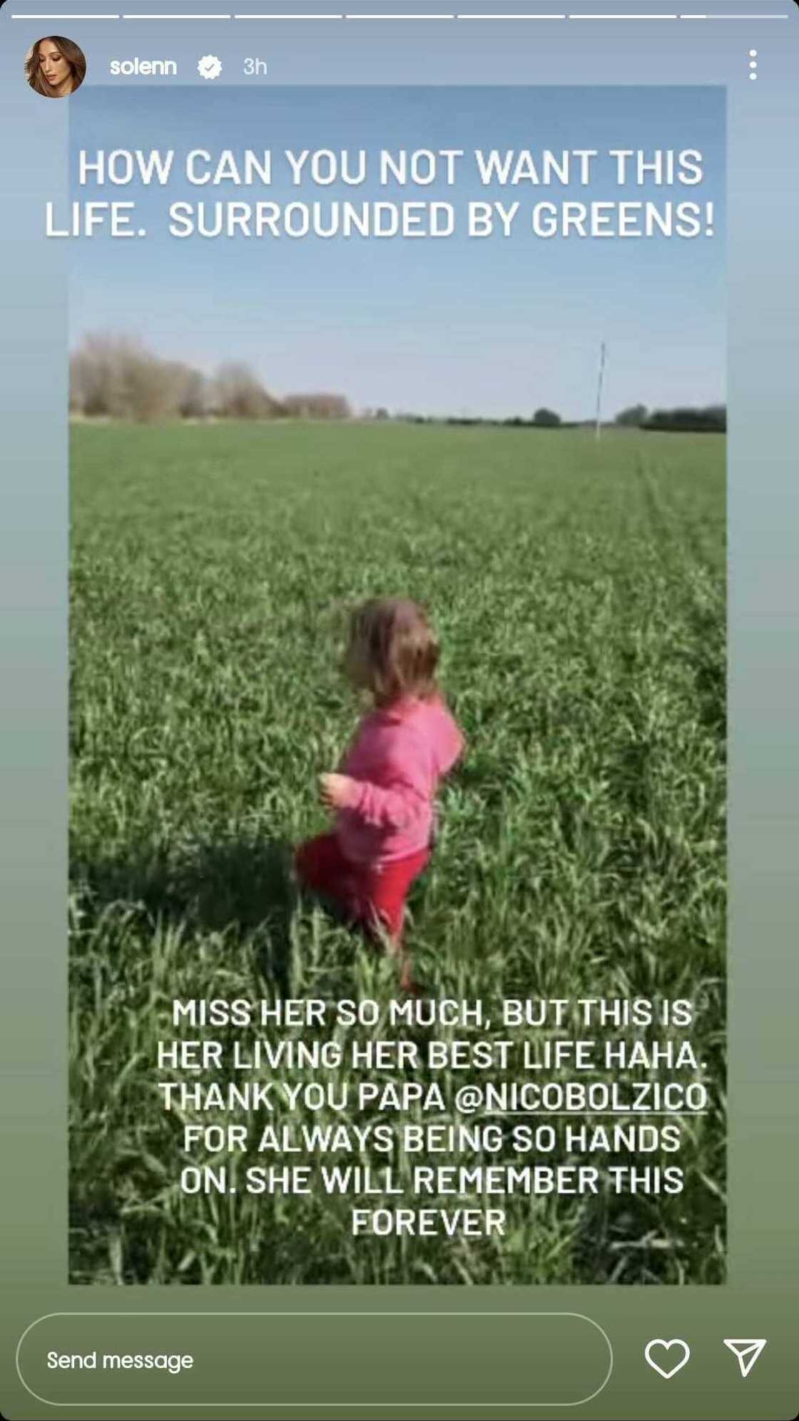 Solenn Heussaff, nami-miss na ang anak niyang si Tili: "Living her best life" Solenn Heussaff, nami-miss na ang anak niyang si Tili: "Living her best life"
