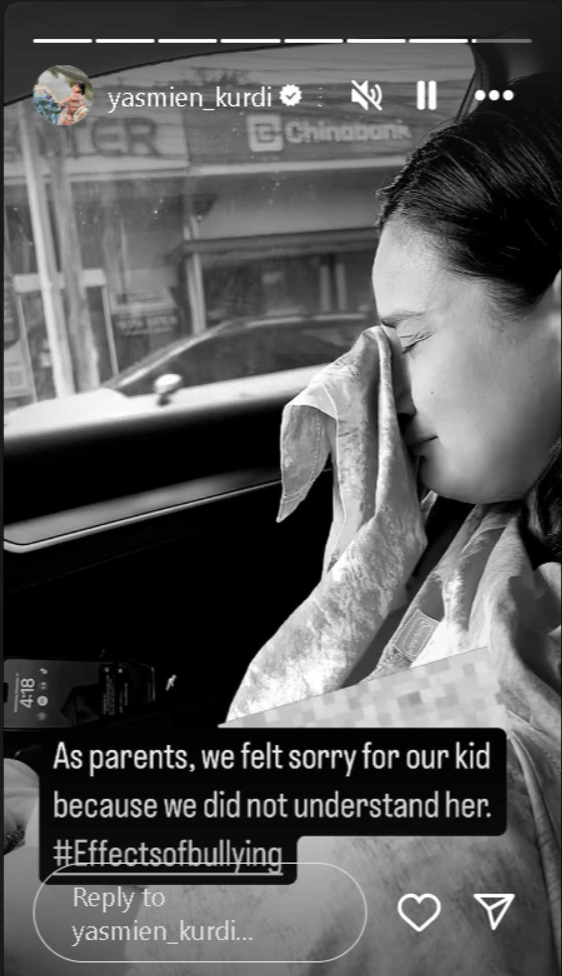 Yasmien Kurdi, di napigilang maiyak sa umano'y dinanas ng anak Yasmien Kurdi, di napigilang maiyak sa umano'y dinanas ng anak