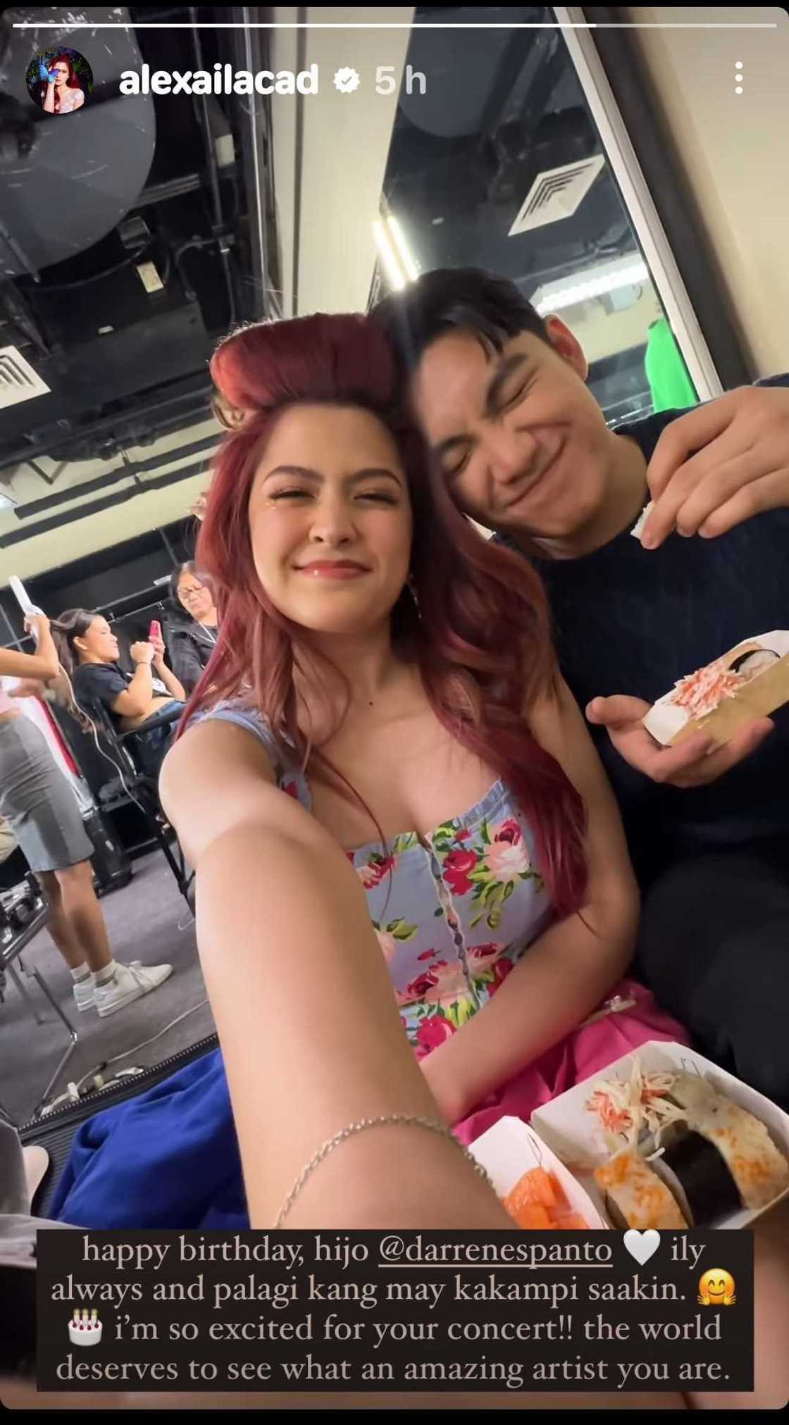 Alexa Ilacad pens heartfelt birthday message for Darren Espanto Alexa Ilacad pens heartfelt birthday message for Darren Espanto