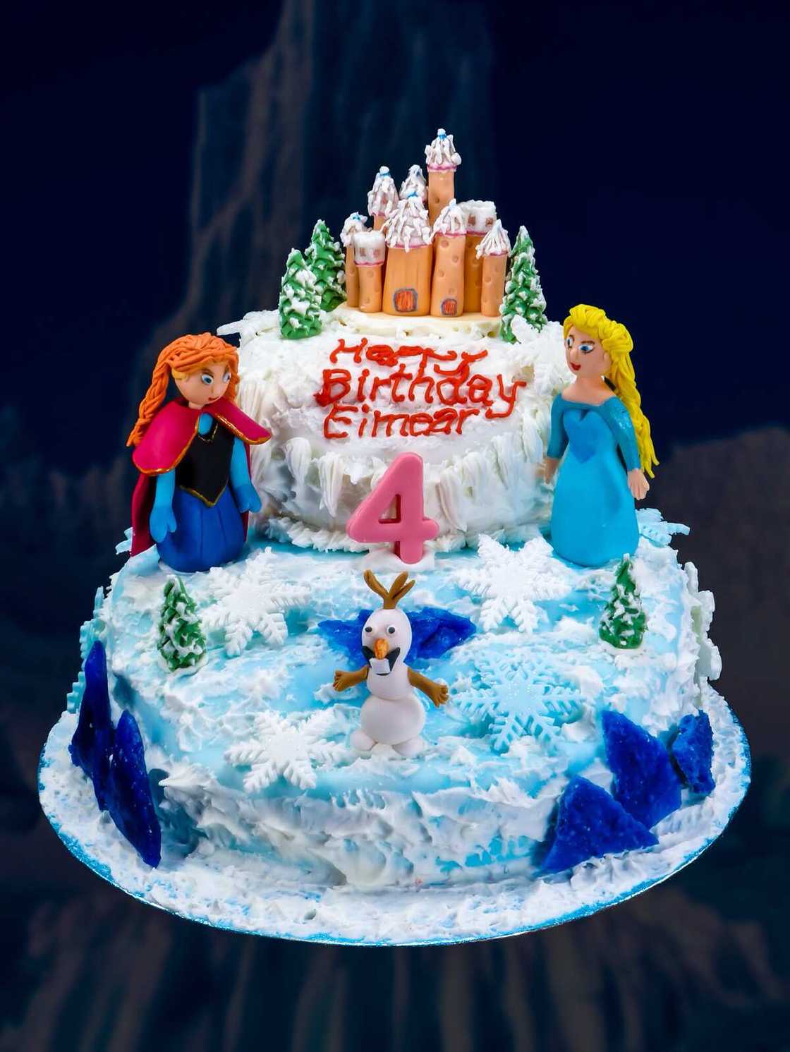 Frozen cake design