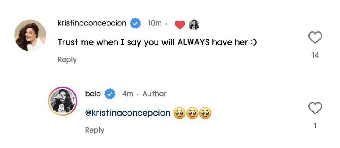 KC Concepcion comforts Bela Padilla as she bids farewell to her London home KC Concepcion comforts Bela Padilla as she bids farewell to her London home