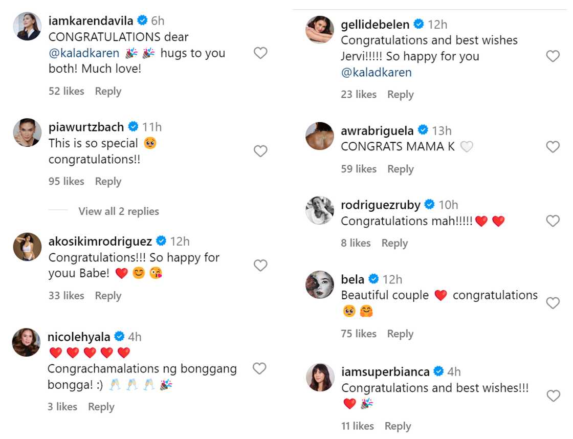Celebs, nag-react sa kasal nina KaladKaren at Luke Wrightson Celebs, nag-react sa kasal nina KaladKaren at Luke Wrightson