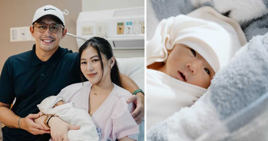 Alex Gonzaga, ni-reveal ang pangalan ng baby niya at ipinagdiwang ang 1-month milestone ng anak (Photos: @myiookamoto, @cathygonzaga)