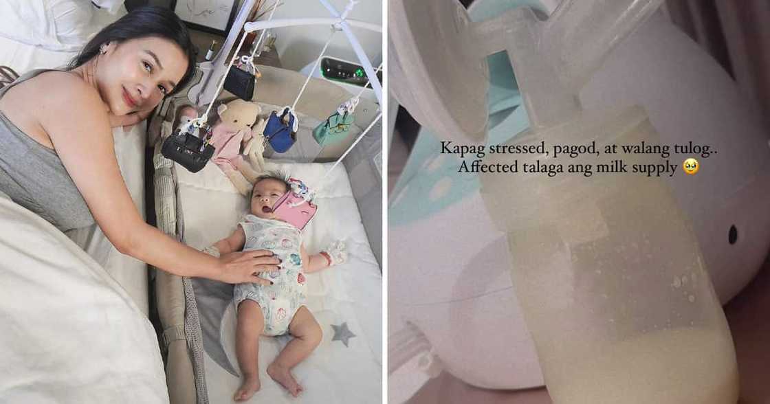Kris Bernal, inihayag na apektado kanyang milk supply dahil kulang sa tulog: “Affected talaga” Kris Bernal, inihayag na apektado kanyang milk supply dahil kulang sa tulog: “Affected talaga”