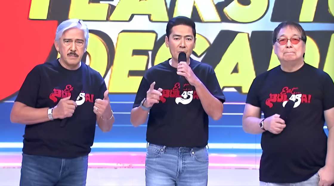 TVJ, pinaliwanag bakit wala sa big venue ang 45th anniversary ng Eat Bulaga TVJ, pinaliwanag bakit wala sa big venue ang 45th anniversary ng Eat Bulaga