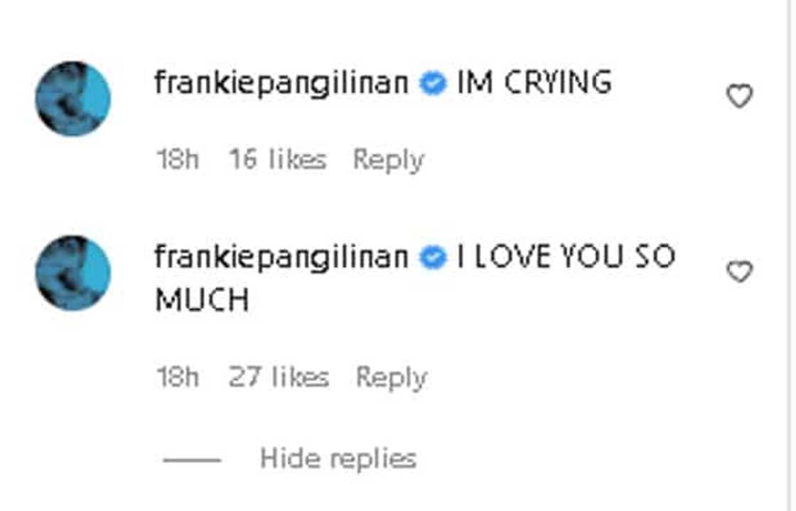 Frankie Pangilinan, naiyak dahil nami-miss na ang kanyang pamilya Frankie Pangilinan, naiyak dahil nami-miss na ang kanyang pamilya