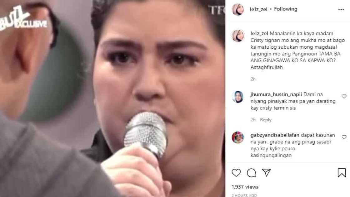 Ina ni Kylie Padilla, may mga bagong banat laban kay Cristy Fermin Ina ni Kylie Padilla, may mga bagong banat laban kay Cristy Fermin
