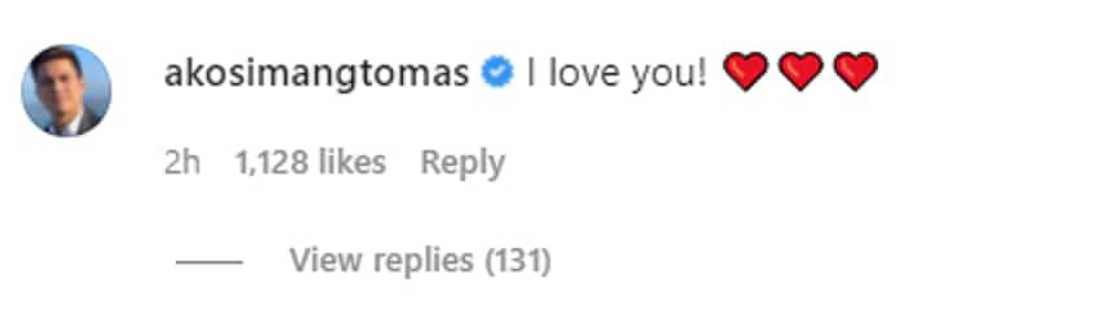 Tom Rodriguez reacts to Carla Abellana's lovely photos: "I love you!" Tom Rodriguez reacts to Carla Abellana's lovely photos: "I love you!"