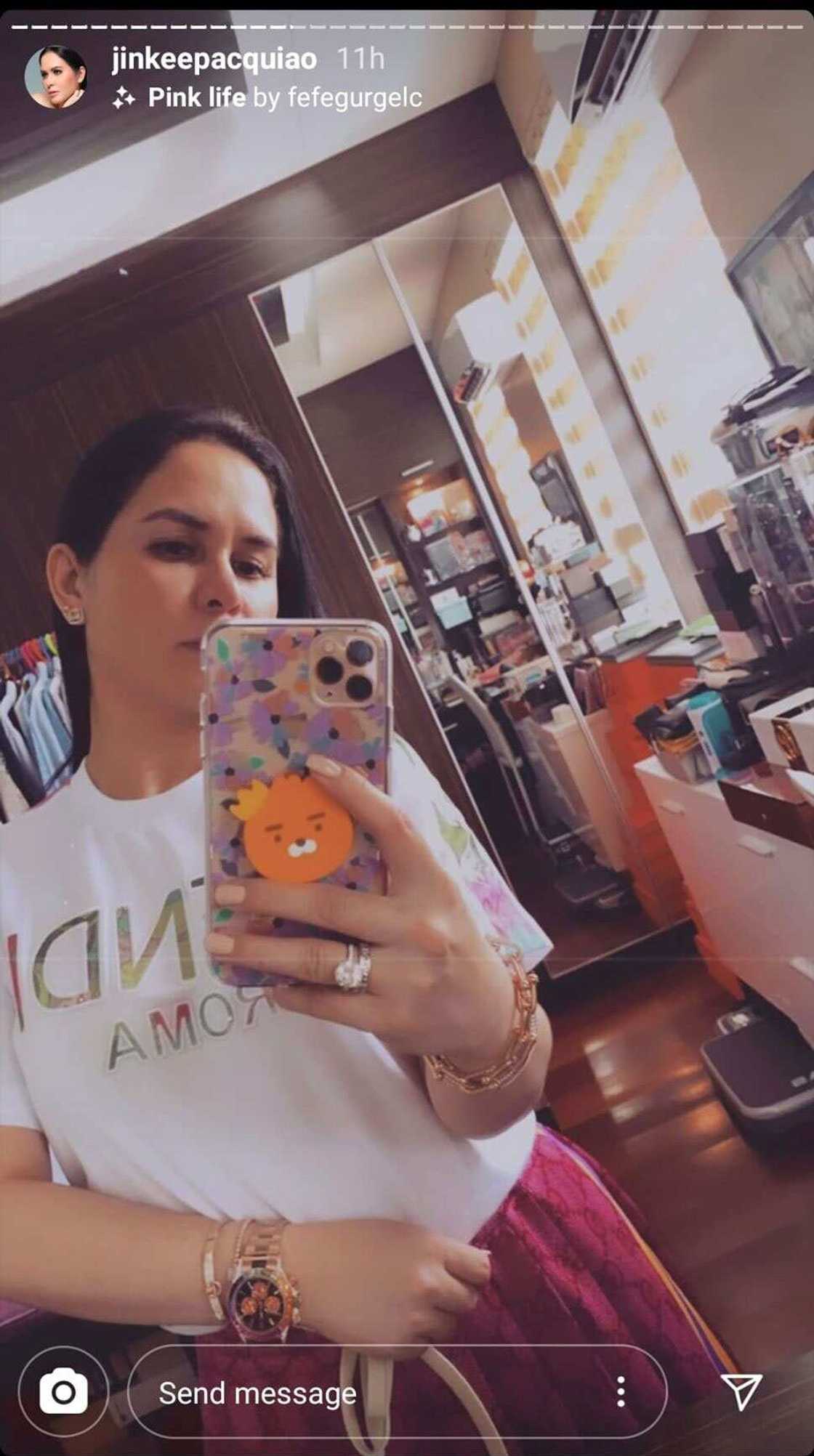 Yayamanin! Jinkee Pacquiao gets spotted wearing her P16.3 million watch