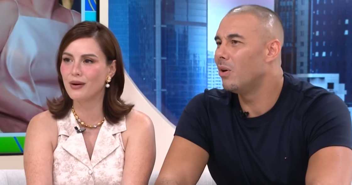 Doug Kramer at Chesca Garcia, ibinahagi kung paano nila iniiwasan ang tukso (Screenshot from Fast Talk with Boy Abunda via GMA Network)
