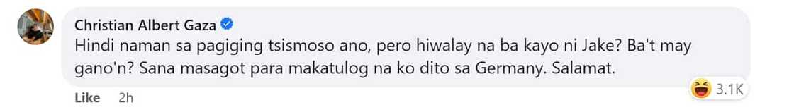 Xian Gaza, binati ang lahat ng magandang umaga maliban kay Kylie Verzosa Xian Gaza, binati ang lahat ng magandang umaga maliban kay Kylie Verzosa