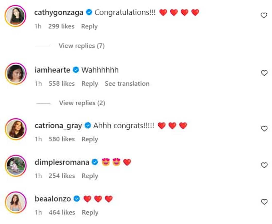 Celebrities react to Maja Salvador’s pregnancy: “Congratulations” Celebrities react to Maja Salvador’s pregnancy: “Congratulations”
