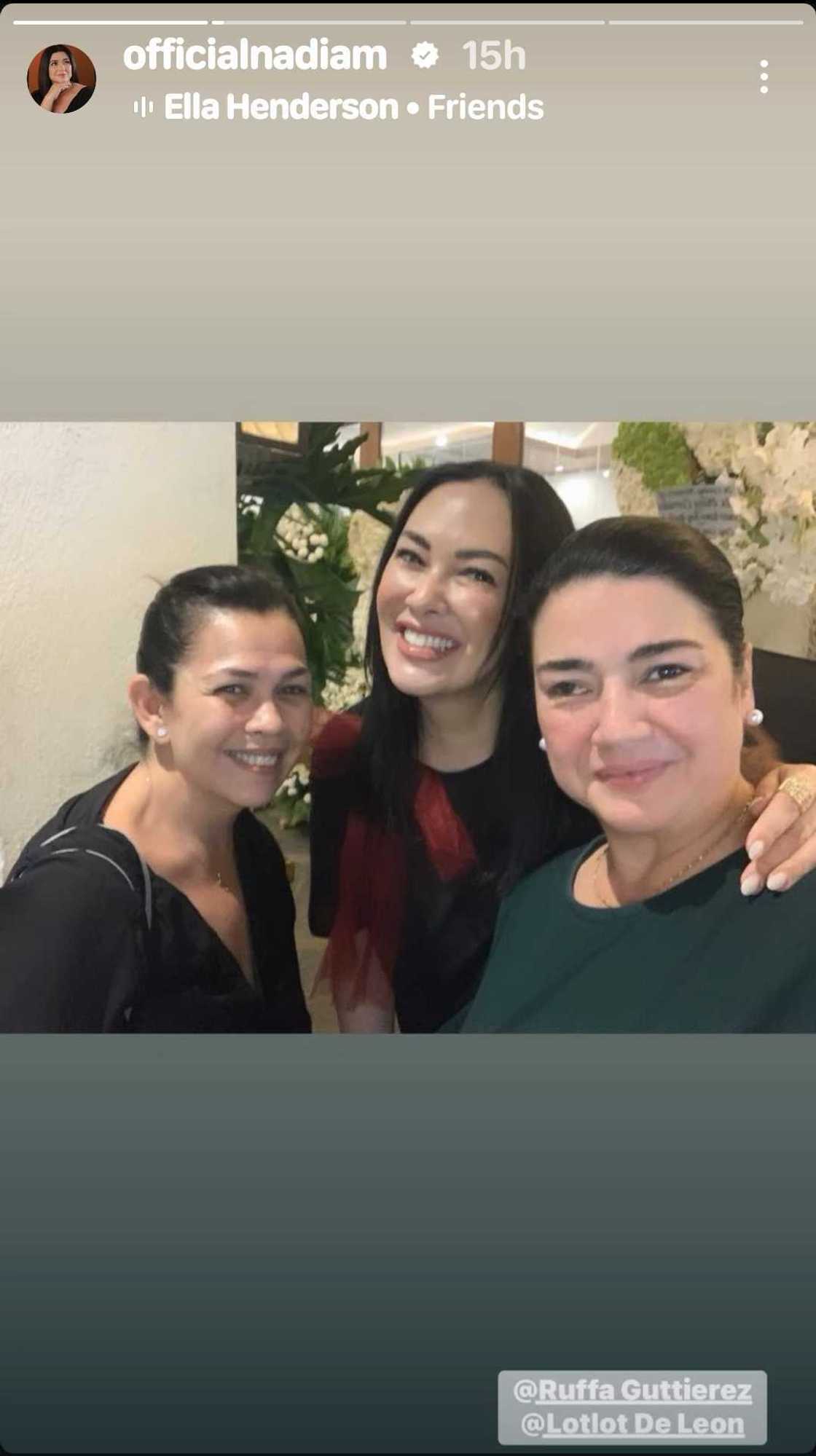Nadia Montenegro, nag-share ng pasilip sa burol ni Pilita Corrales Nadia Montenegro, nag-share ng pasilip sa burol ni Pilita Corrales