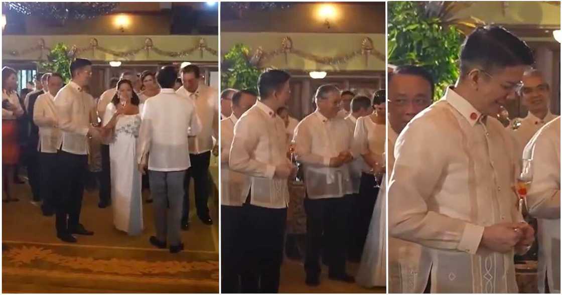 FL Liza Marcos, nag-trending dahil sa pag-inom sa wine glass ni Sen. Chiz Escudero FL Liza Marcos, nag-trending dahil sa pag-inom sa wine glass ni Sen. Chiz Escudero