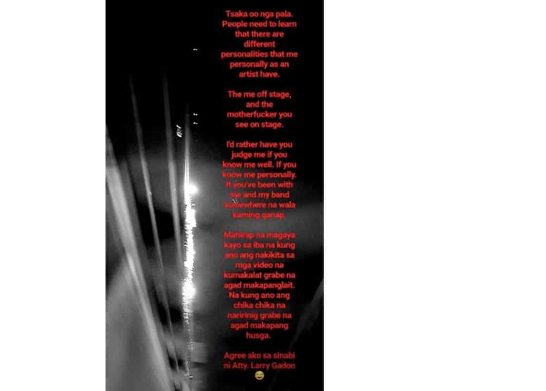 JK Labajo bursts out of anger as he addresses cursing issue with a fan during concert JK Labajo bursts out of anger as he addresses cursing issue with a fan during concert