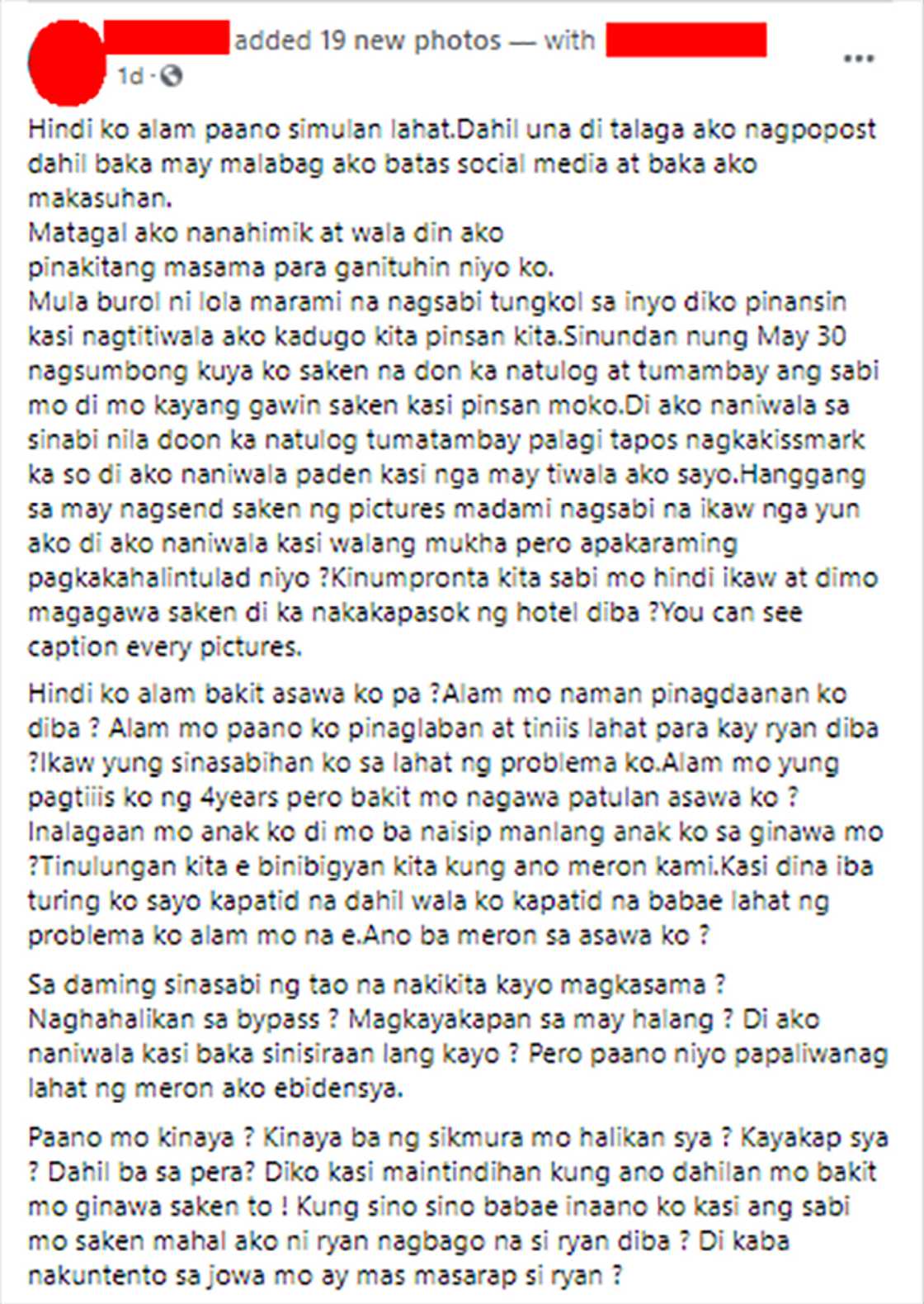 Misis, nanggalaiti matapos matuklasang mismong pinsan niya ang kabit ng asawa Misis, nanggalaiti matapos matuklasang mismong pinsan niya ang kabit ng asawa