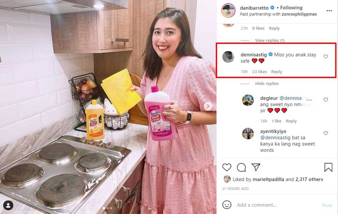 Dennis Padilla, hindi itinatago ang pagiging sweet sa anak na si Dani Barretto