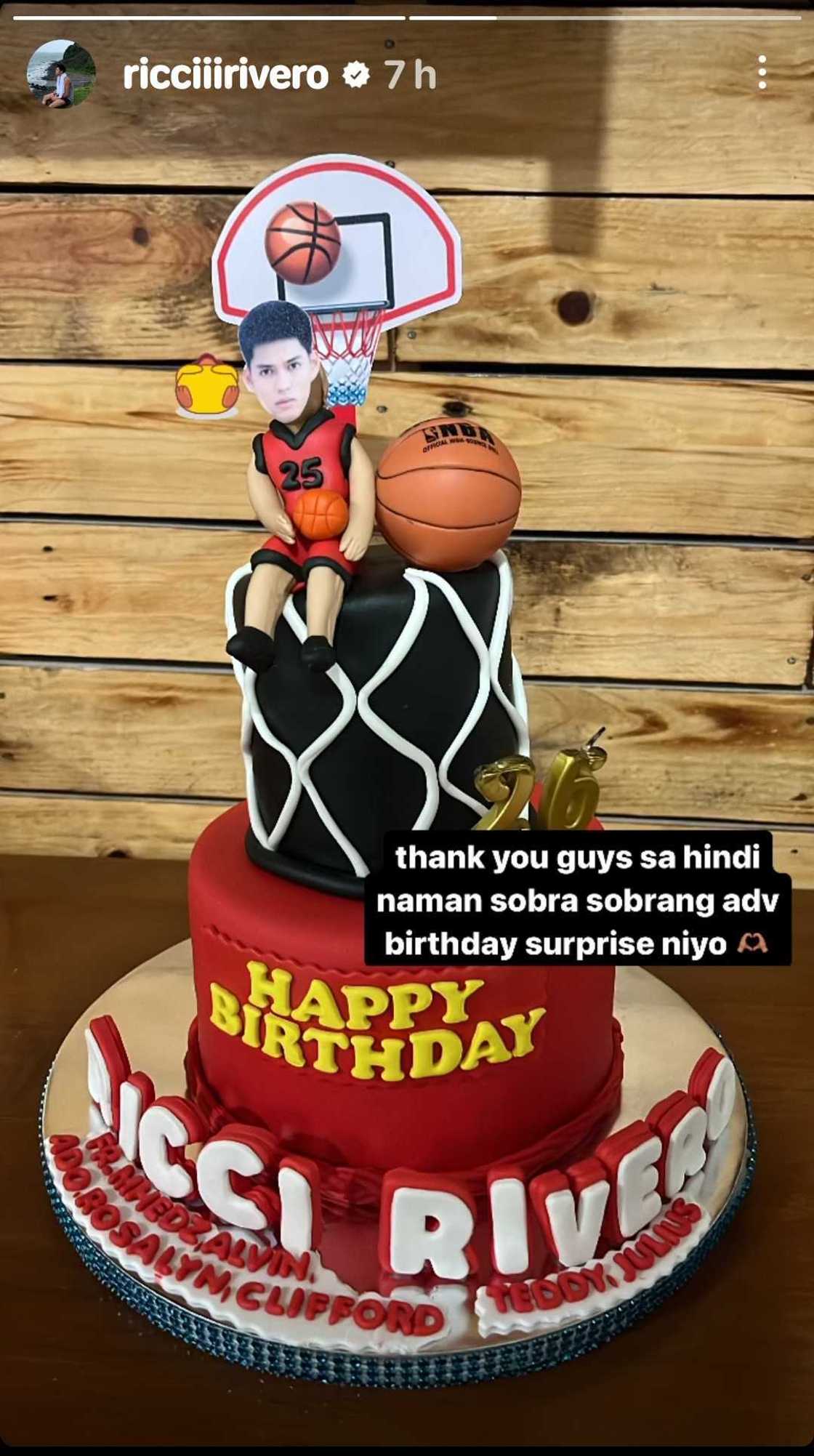 Leren Mae Bautista shares glimpse of Ricci Rivero's advanced birthday celebration Leren Mae Bautista shares glimpse of Ricci Rivero's advanced birthday celebration