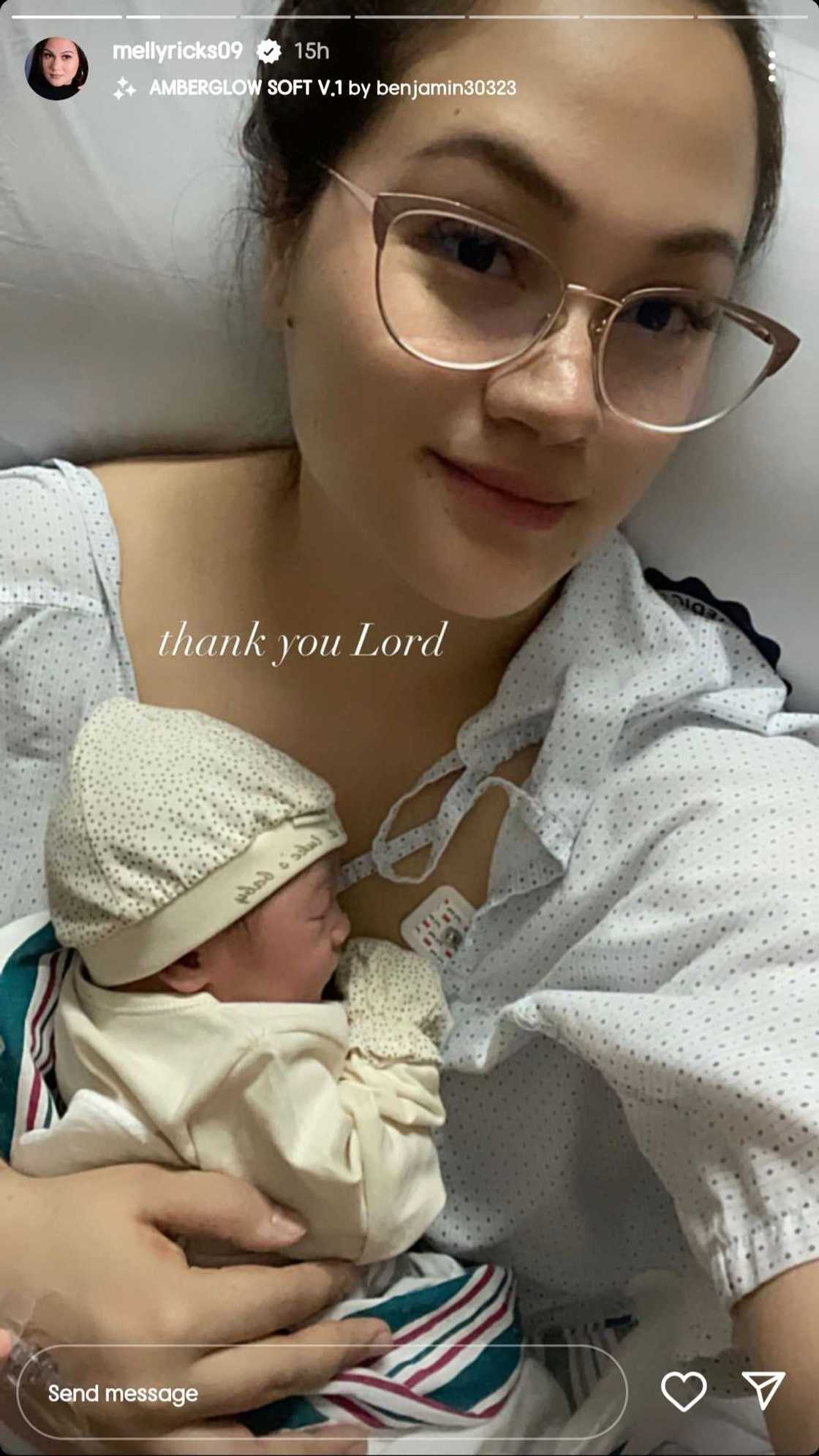 Melissa Ricks gives birth; welcomes baby girl with Michael Macatangay Melissa Ricks gives birth; welcomes baby girl with Michael Macatangay