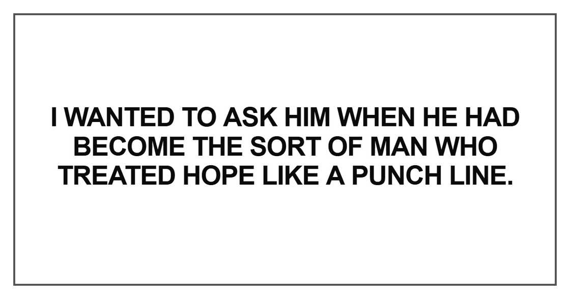 I wanted to ask him when he had become I wanted to ask him when he had become
