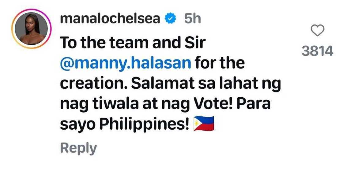Chelsea Manalo, nanalo ng National Costume Award sa Miss Universe 2024 Chelsea Manalo, nanalo ng National Costume Award sa Miss Universe 2024
