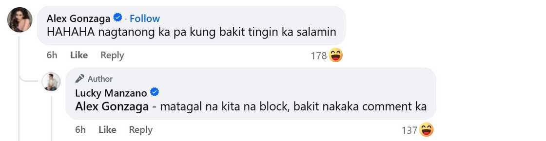 Luis Manzano at Alex Gonzaga, nagpalitan ng makulit na messages dahil sa drawing ni Peanut Luis Manzano at Alex Gonzaga, nagpalitan ng makulit na messages dahil sa drawing ni Peanut