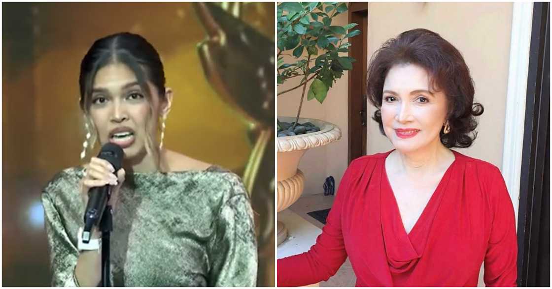 Maine Mendoza, humingi ng paumanhin kay Helen Gamboa sa kanyang 'speech' sa 'Eat Bulaga' Maine Mendoza, humingi ng paumanhin kay Helen Gamboa sa kanyang 'speech' sa 'Eat Bulaga'
