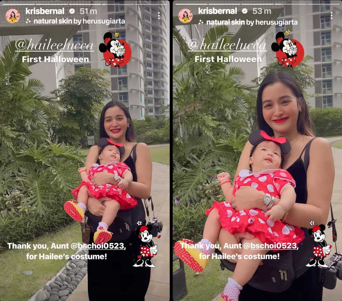Kris Bernal shares glimpse of Hailee Lucca’s first Halloween Kris Bernal shares glimpse of Hailee Lucca’s first Halloween