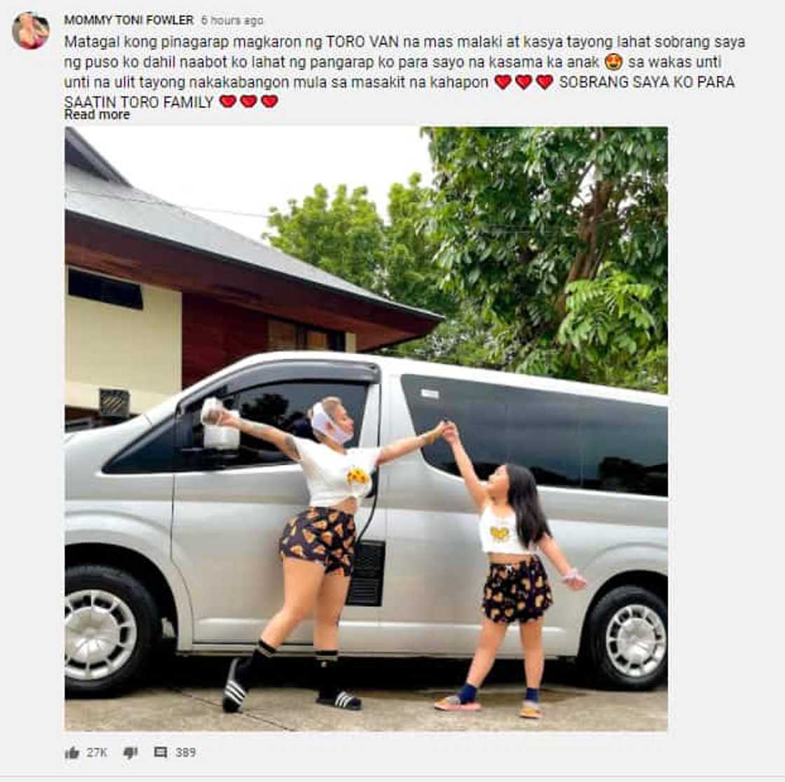 Toni Fowler, ibinahagi na unti-unti na silang nakakabangon sa masakit na kahapon Toni Fowler, ibinahagi na unti-unti na silang nakakabangon sa masakit na kahapon