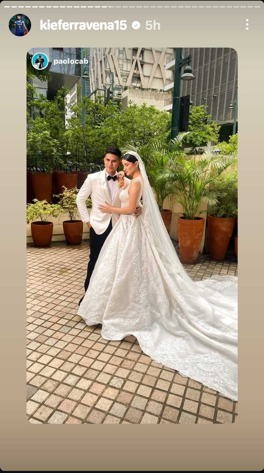 Kiefer Ravena and Diana Mackey officially tie the knot Kiefer Ravena and Diana Mackey officially tie the knot