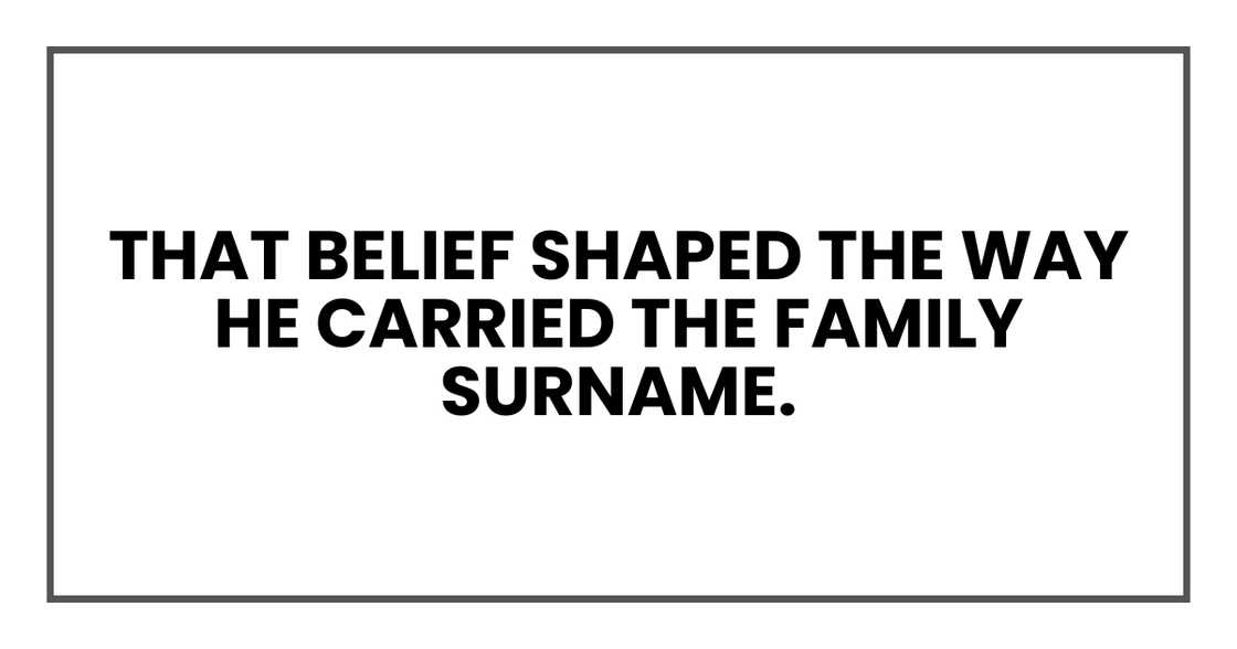 Family pride