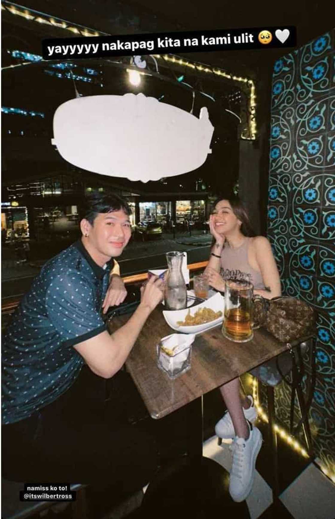Zeinab Harake sa muli nilang pagkikita ni Wilbert Ross: “Na-miss ko to!” Zeinab Harake sa muli nilang pagkikita ni Wilbert Ross: “Na-miss ko to!”