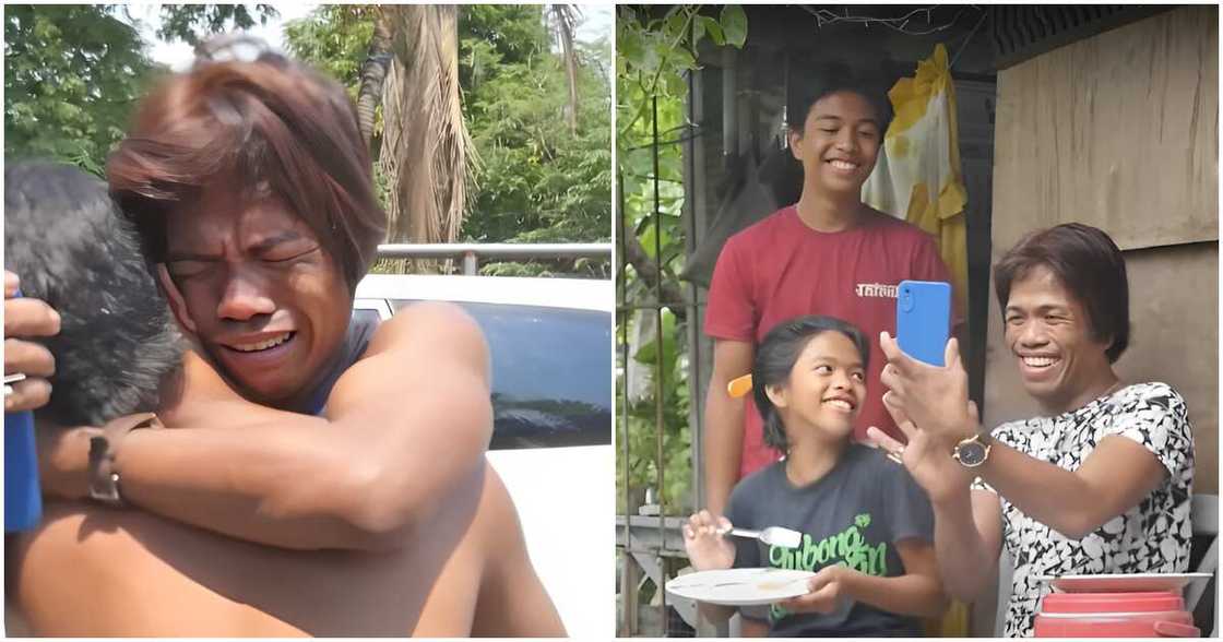 Otlum, bumuhos ang luha nang muling nakita ang kanyang mga anak Otlum, bumuhos ang luha nang muling nakita ang kanyang mga anak